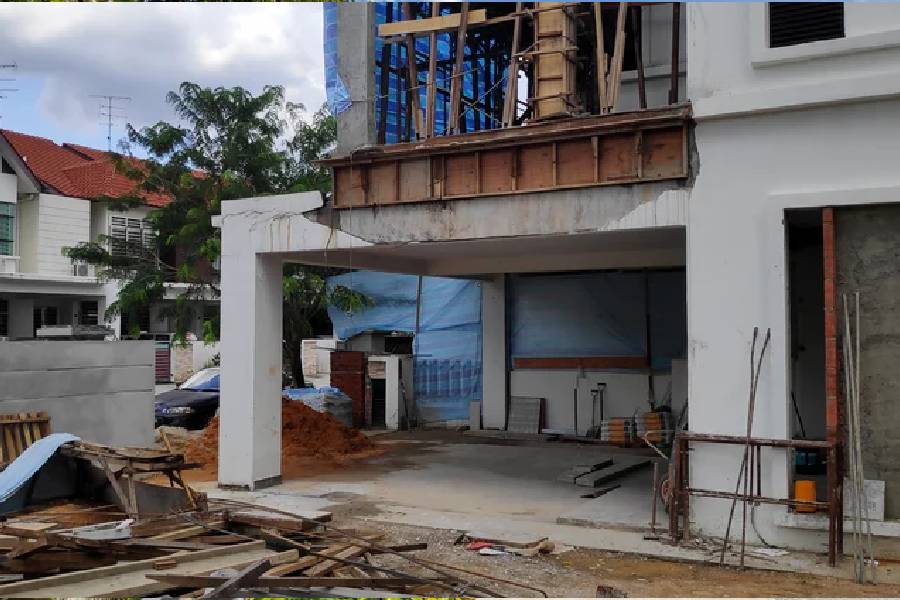 Landed property under structural addition and alteration works