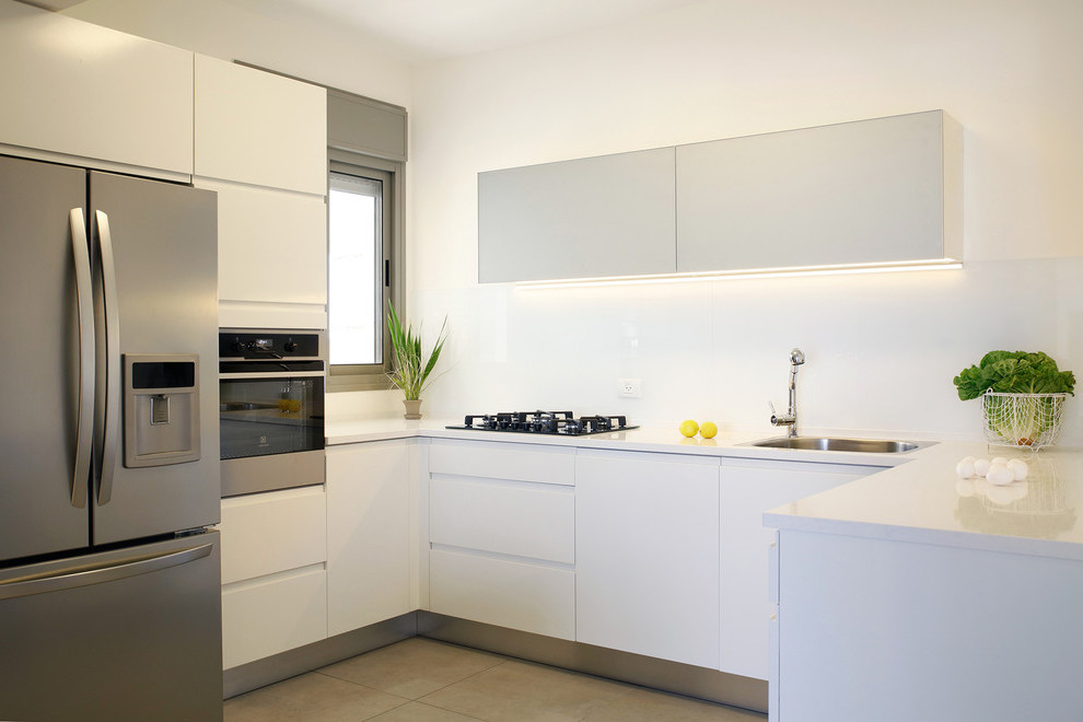 modern kitchen white - Thomson Renovation Contractor